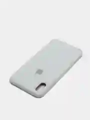 Белый чехол Silicone Case для iPhone Xs Max