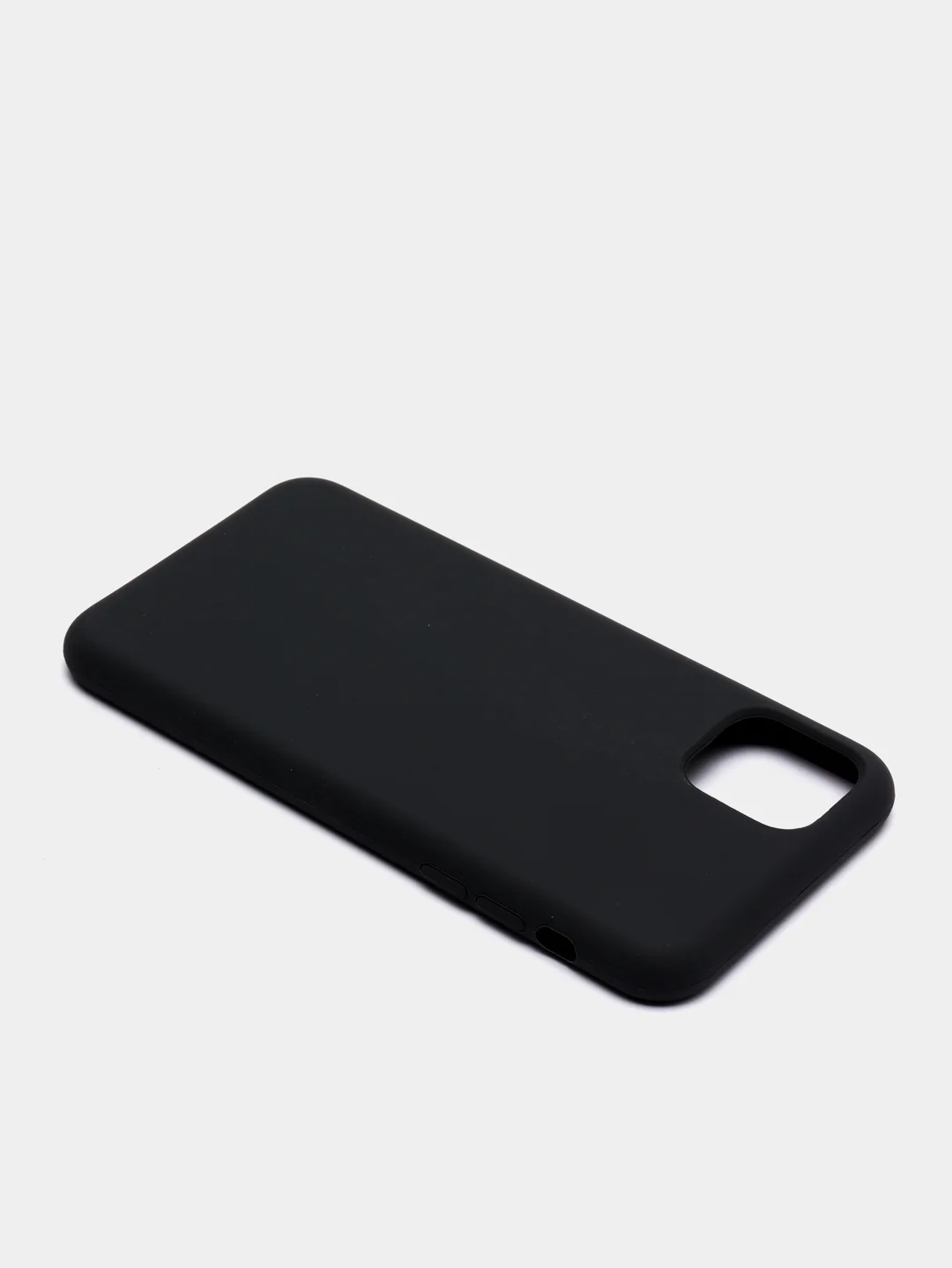 Угольный чехол Silicone Case силиконовый с микрофиброй IPhone 5/5s/SE 6/6s 7/8 7+/8+ X/XS / 11 / 12
