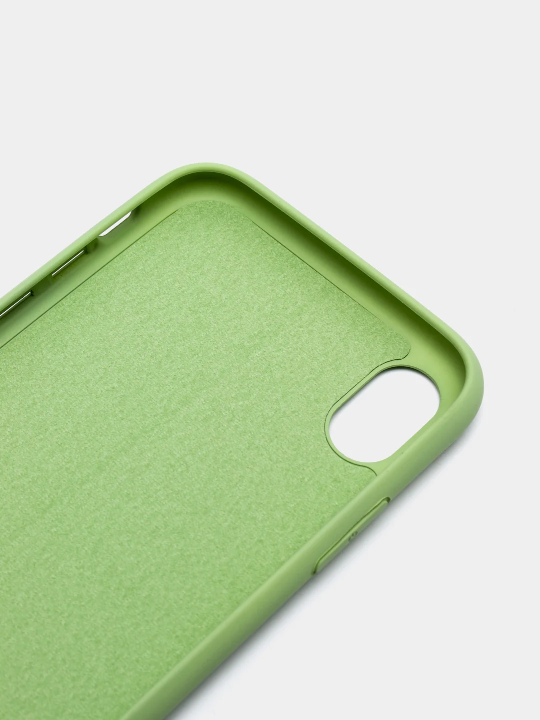 Мятный чехол для iPhone, кремовые цвета, мягкий внутри