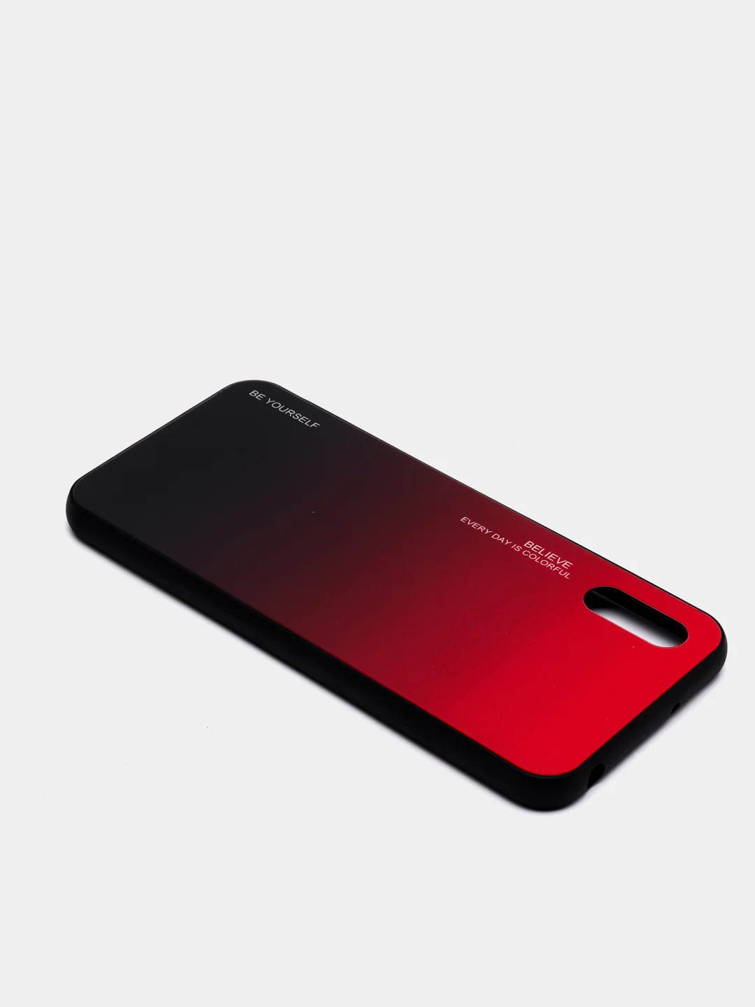 Красный градиентный чехол из закалённого стекла для Xiaomi Redmi 7A,8A,6A,8,Note 8,7,8T,10,K20,9T