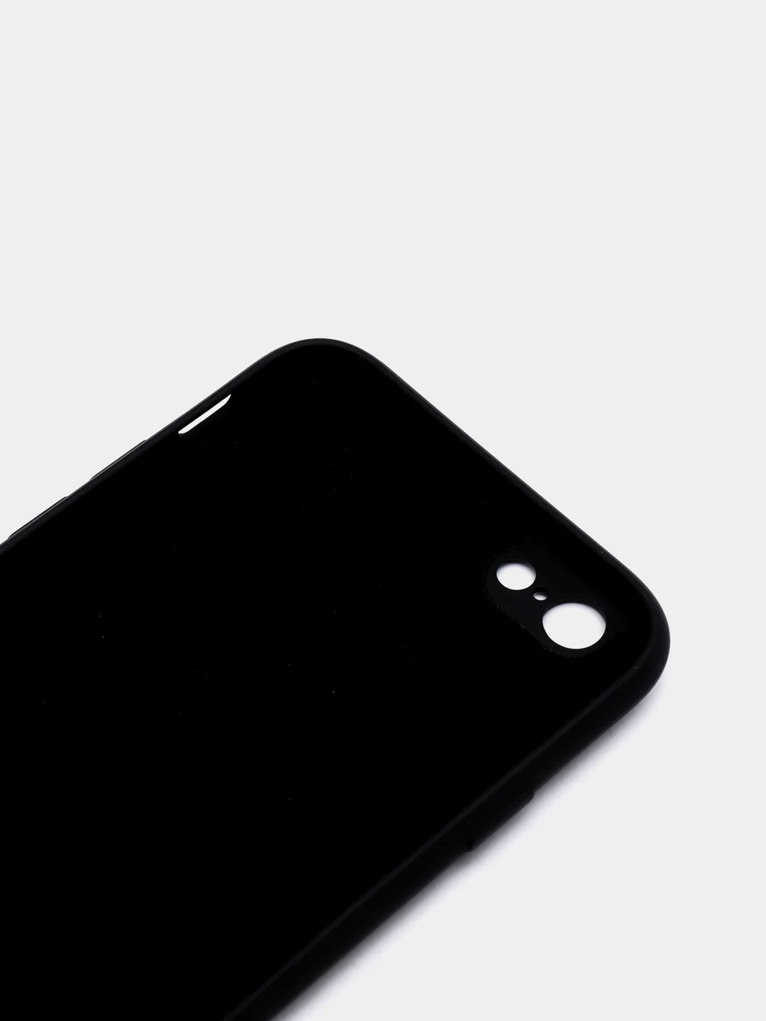 Черный чехол для iPhone, кремовые цвета, мягкий внутри
