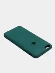 Зеленый чехол для iPhone, кремовые цвета, мягкий внутри