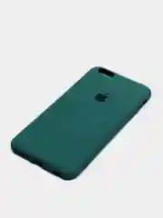 Зеленый чехол для iPhone, кремовые цвета, мягкий внутри