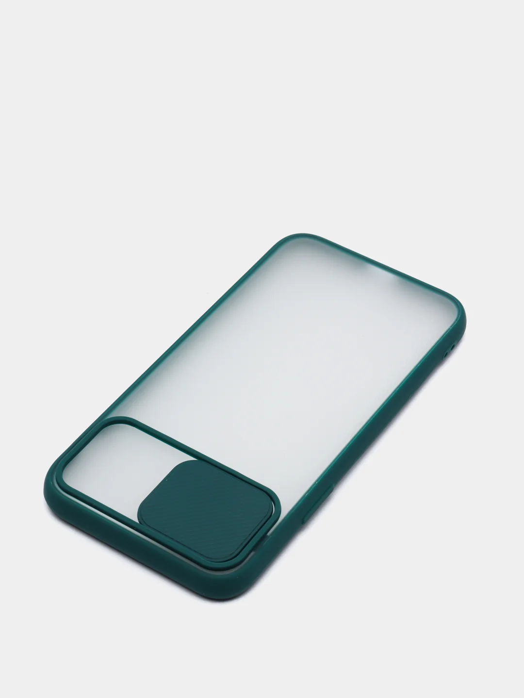 Зеленый чехол с защитой шторкой для камеры на iPhone 6s/7/8/Plus/SE/20/X/XS/XR/11/Pro/Max/12/13/айфон