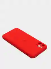 Красный чехол для iPhone, кремовые цвета, мягкий внутри