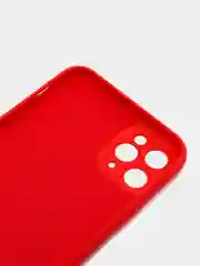 Красный чехол для iPhone, кремовые цвета, мягкий внутри