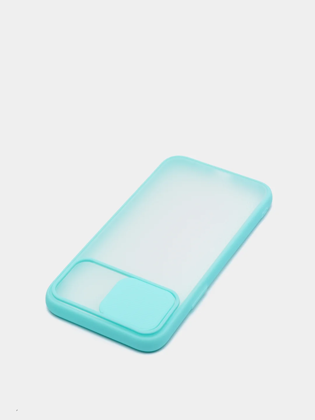 Голубой чехол с защитой шторкой для камеры на iPhone 6s/7/8/Plus/SE/20/X/XS/XR/11/Pro/Max/12/13/айфон