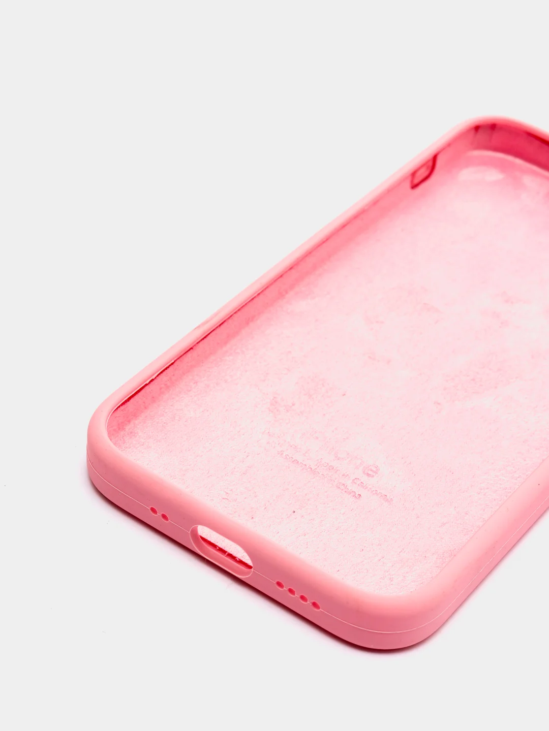 Розовый чехол силиконовый для iPhone 6/6s/6+/6s+/7/8/7+/8+/X/XS/XR/XS Max/11/11 Pro/SE 2020