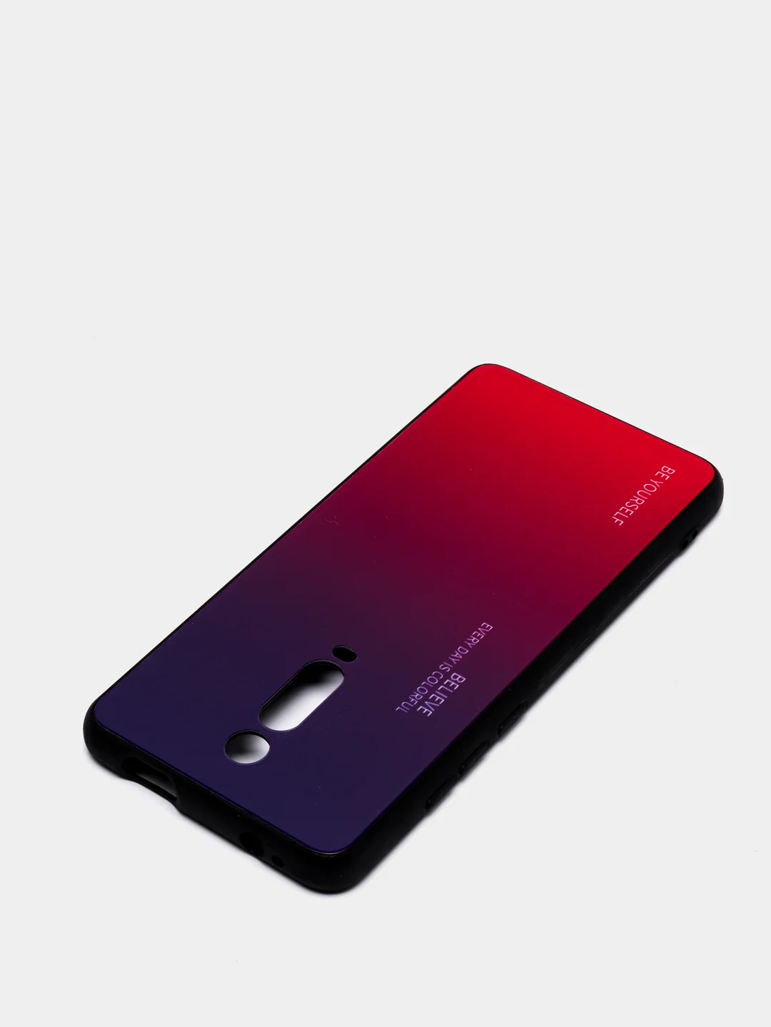 Темно-синий градиентный чехол из закалённого стекла для Xiaomi Redmi 7A,8A,6A,8,Note 8,7,8T,10,K20,9T