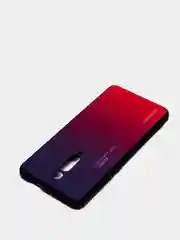Темно-синий градиентный чехол из закалённого стекла для Xiaomi Redmi 7A,8A,6A,8,Note 8,7,8T,10,K20,9T