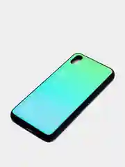 Бирюзовый градиентный чехол из закалённого стекла для Xiaomi Redmi 7A,8A,6A,8,Note 8,7,8T,10,K20,9T