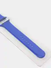 Синий ремешок силиконовый для Apple Watch 42/44