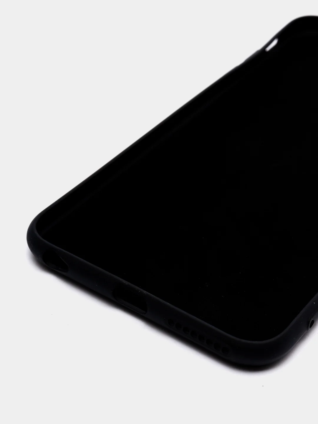 Черный чехол для iPhone, кремовые цвета, мягкий внутри