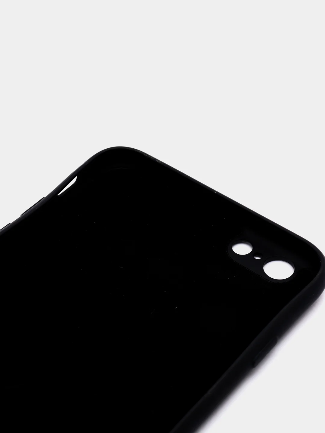 Черный чехол для iPhone, кремовые цвета, мягкий внутри