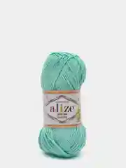 Мятный пряжа Alize Cotton Gold Hobby ( Ализе Коттон Голд Хобби)