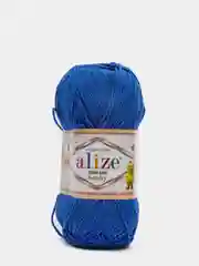 Синий пряжа Alize Cotton Gold Hobby ( Ализе Коттон Голд Хобби)
