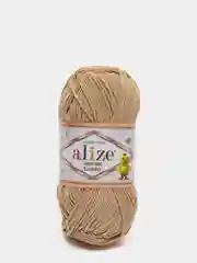 Светло-коричневый пряжа Alize Cotton Gold Hobby ( Ализе Коттон Голд Хобби)