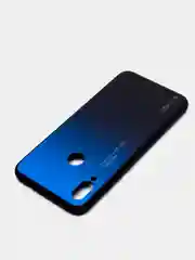 Синий градиентный чехол из закалённого стекла для Xiaomi Redmi 7A,8A,6A,8,Note 8,7,8T,10,K20,9T