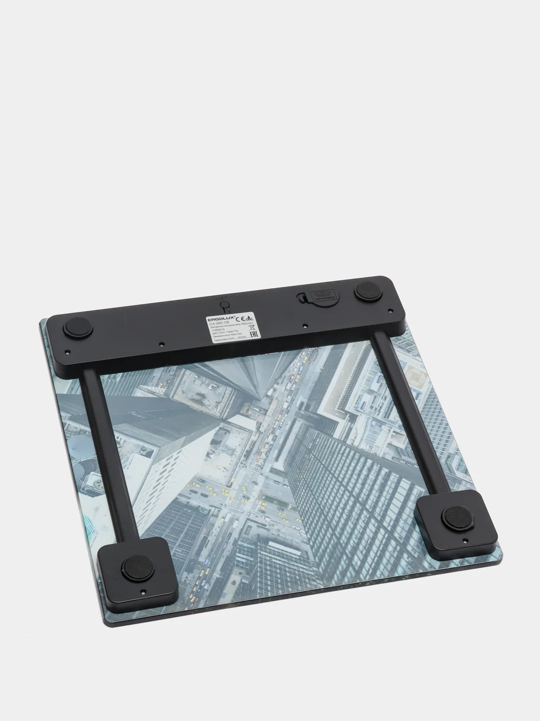 Весы напольные ERGOLUX ELX-SB02-C03, металлик