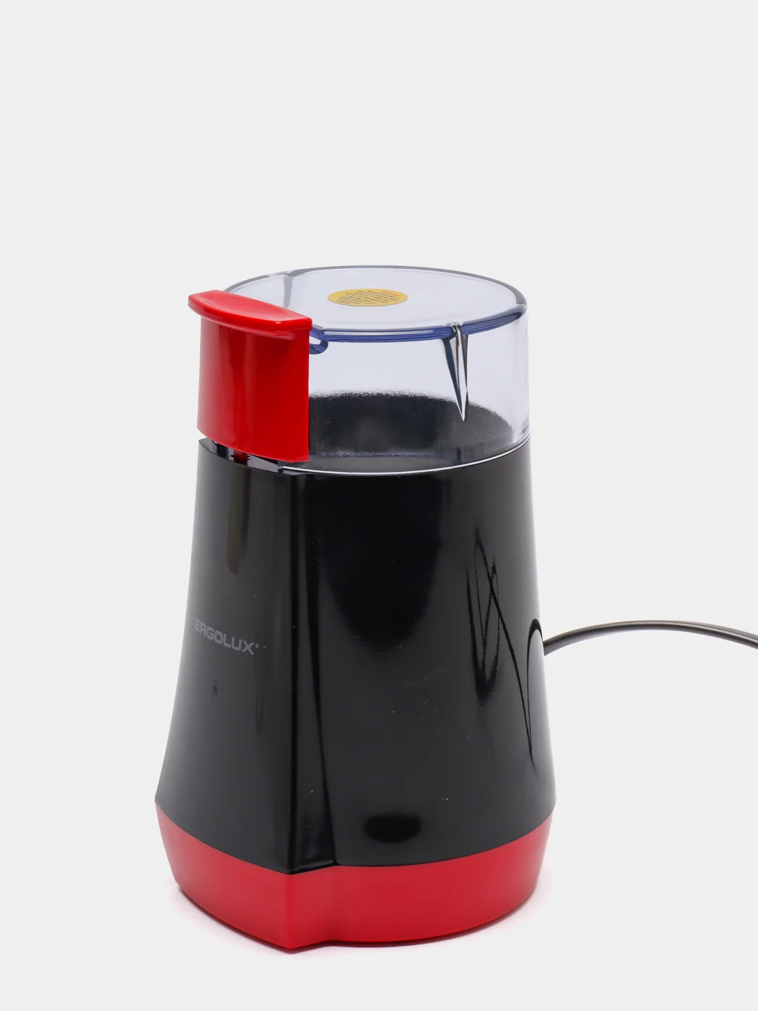 Кофемолка ERGOLUX ELX-CG02-С43, 130Вт, черно-красная