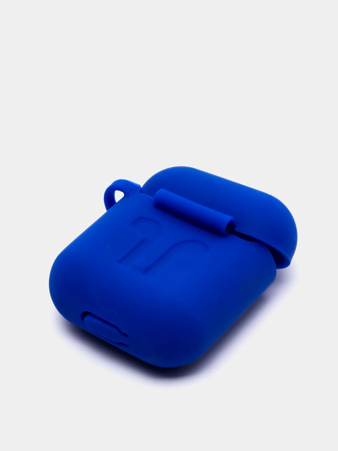 Синий чехол для беспроводных наушников - бокса Airpods