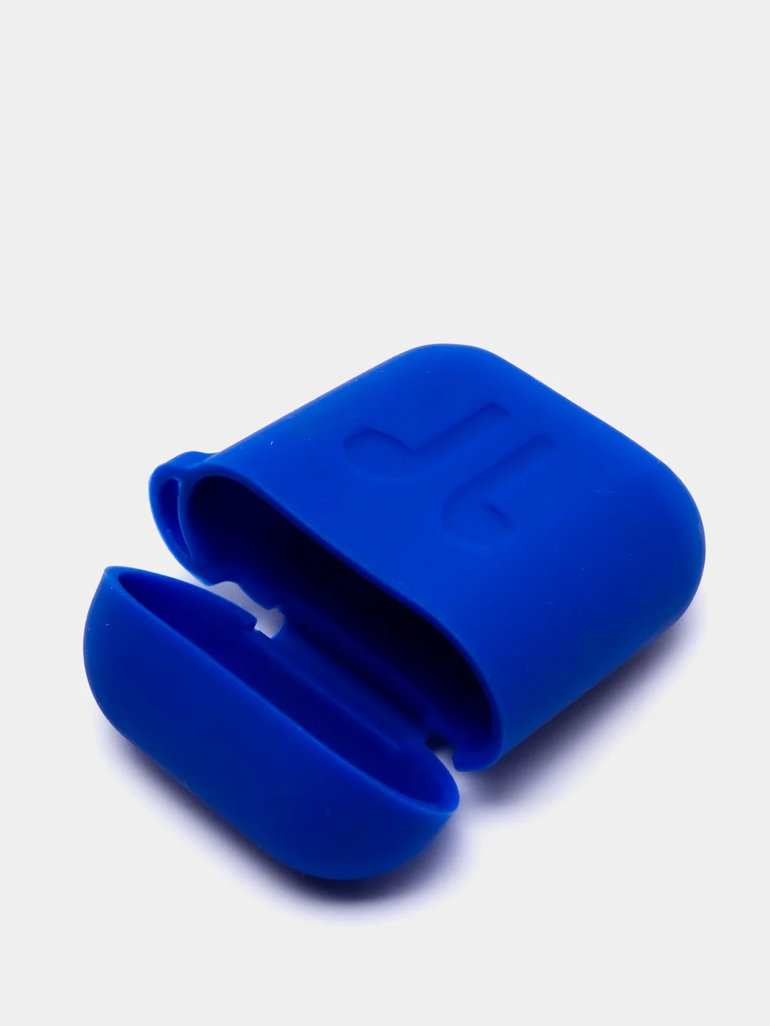 Синий чехол для беспроводных наушников - бокса Airpods