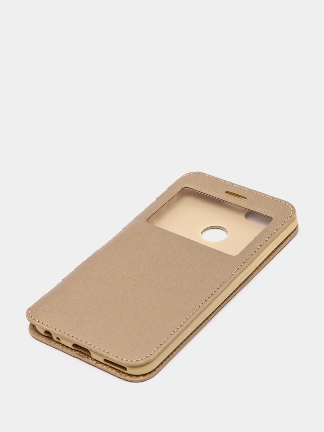 Золотой чехол книжка Xiaomi Redmi 5X, Xiaomi Redmi A1 (Редми 5Х, Хиаоми Редми А1)