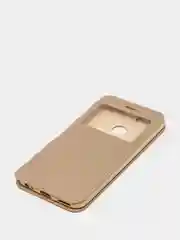 Золотой чехол книжка Xiaomi Redmi 5X, Xiaomi Redmi A1 (Редми 5Х, Хиаоми Редми А1)