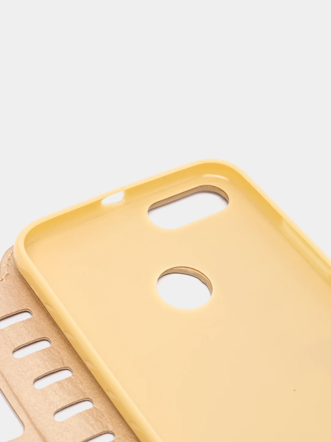 Золотой чехол книжка Xiaomi Redmi 5X, Xiaomi Redmi A1 (Редми 5Х, Хиаоми Редми А1)