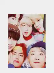 Белый открытки "K-pop группы"