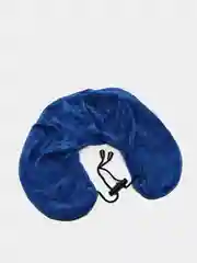 Синий подушка для шеи дорожная, надувная