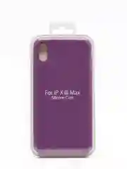 Фиолетовый чехол Silicone Case силиконовый с микрофиброй IPhone 5/5s/SE 6/6s 7/8 7+/8+ X/XS / 11 / 12