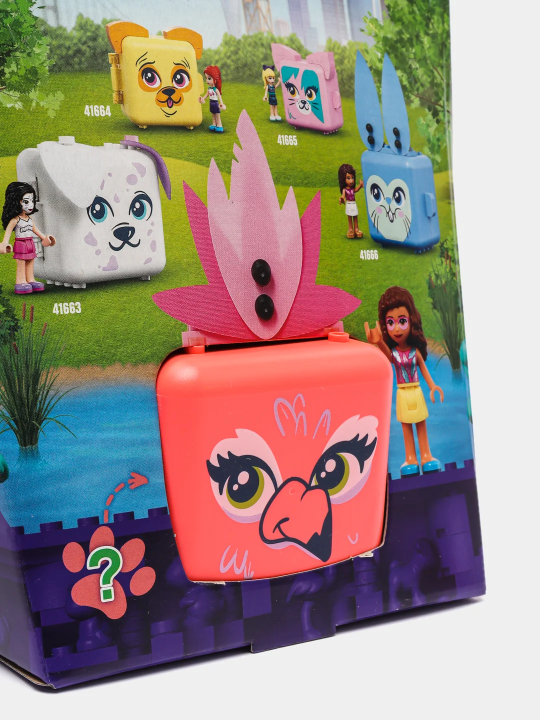 Конструктор LEGO Friends 41662, "Кубик Оливии с фламинго"