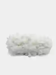 Белый пряжа турецкая Alize Puffy