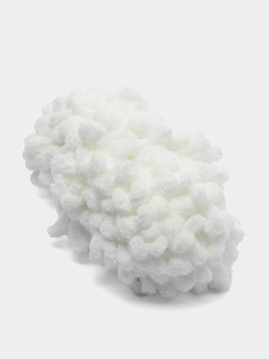 Белый пряжа турецкая Alize Puffy