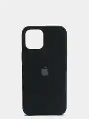 Черный чехол Silicone Case для iPhone 12 Pro Max