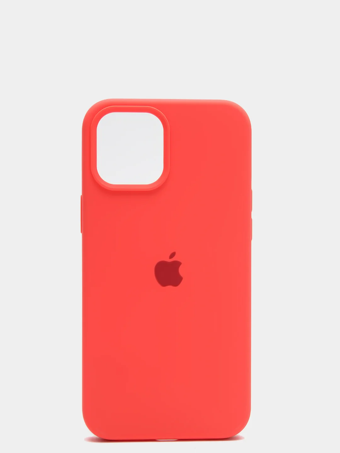 Кораллово-розовый чехол Silicone Case для iPhone 12 Pro Max