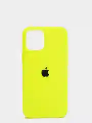 Светло-жёлтый чехол Silicone Case для iPhone 12 Pro Max