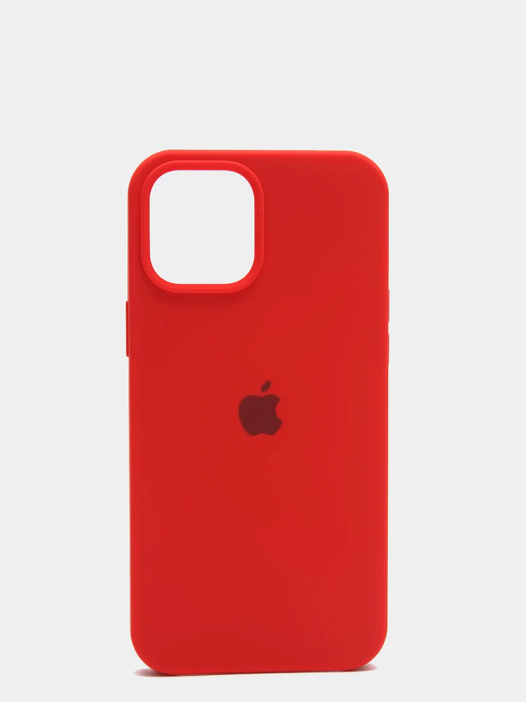 Алый чехол Silicone Case для iPhone 12 Pro Max