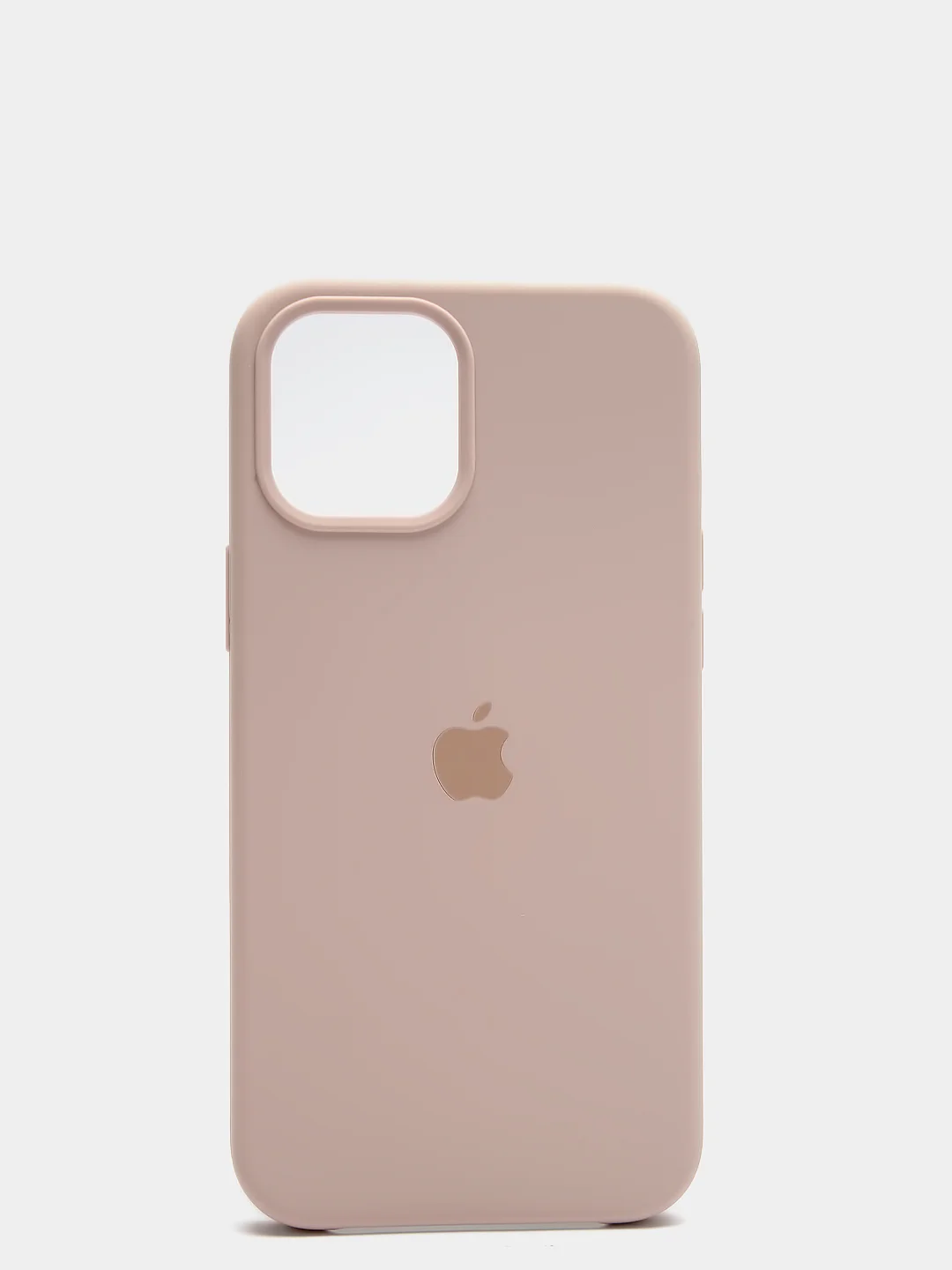 Бежевый чехол Silicone Case для iPhone 12 Pro Max