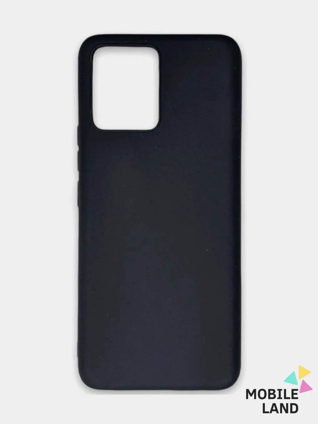 Черный чехол Realme 8 / 8 Pro, силиконовый матовый, soft touch