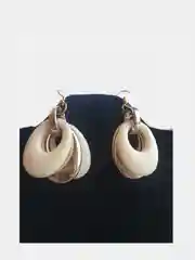 Бусы на канатах с серьгами