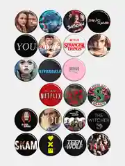 Значки  "NETFLIX"