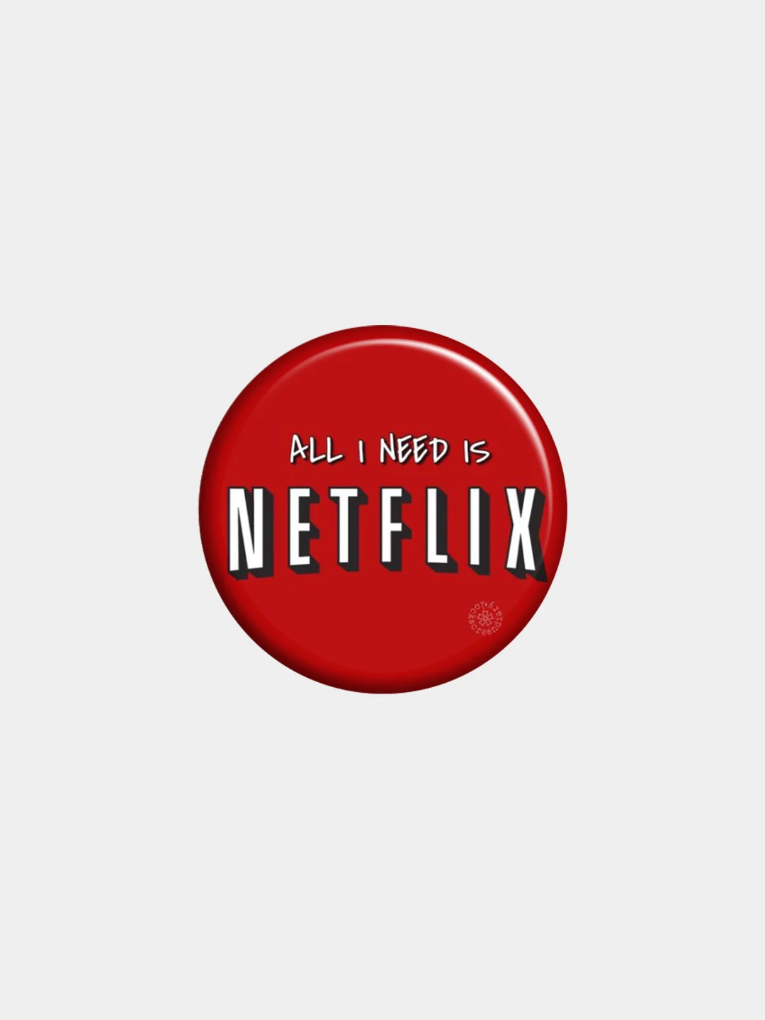 Горчичный значки "NETFLIX"