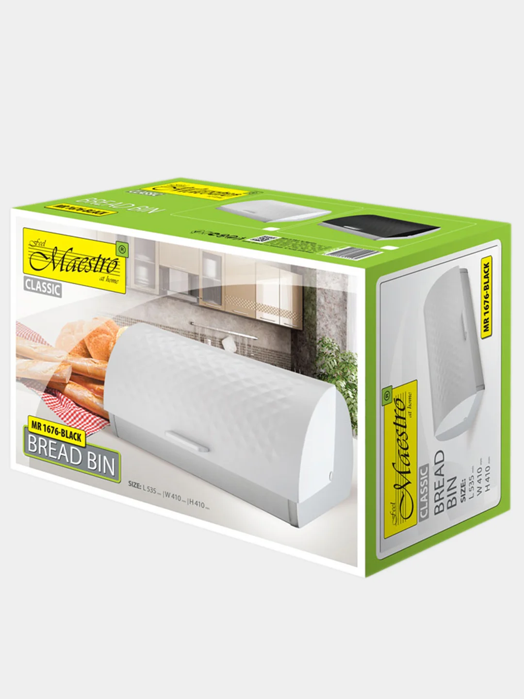 Хлебница feel Maestro MR-1676W