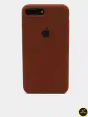 Коричневый защитный силиконовый чехол без логотипа для iPhone 5/5S/SE/6/6 Plus/6S Plus/7 Plus/8 Plus