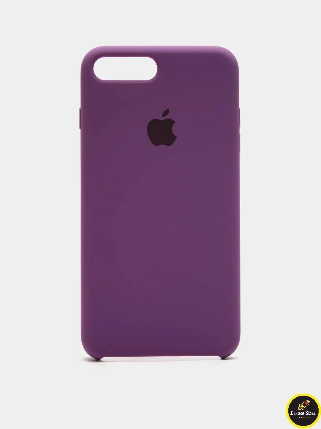 Пурпурный защитный силиконовый чехол без логотипа для iPhone 5/5S/SE/6/6 Plus/6S Plus/7 Plus/8 Plus