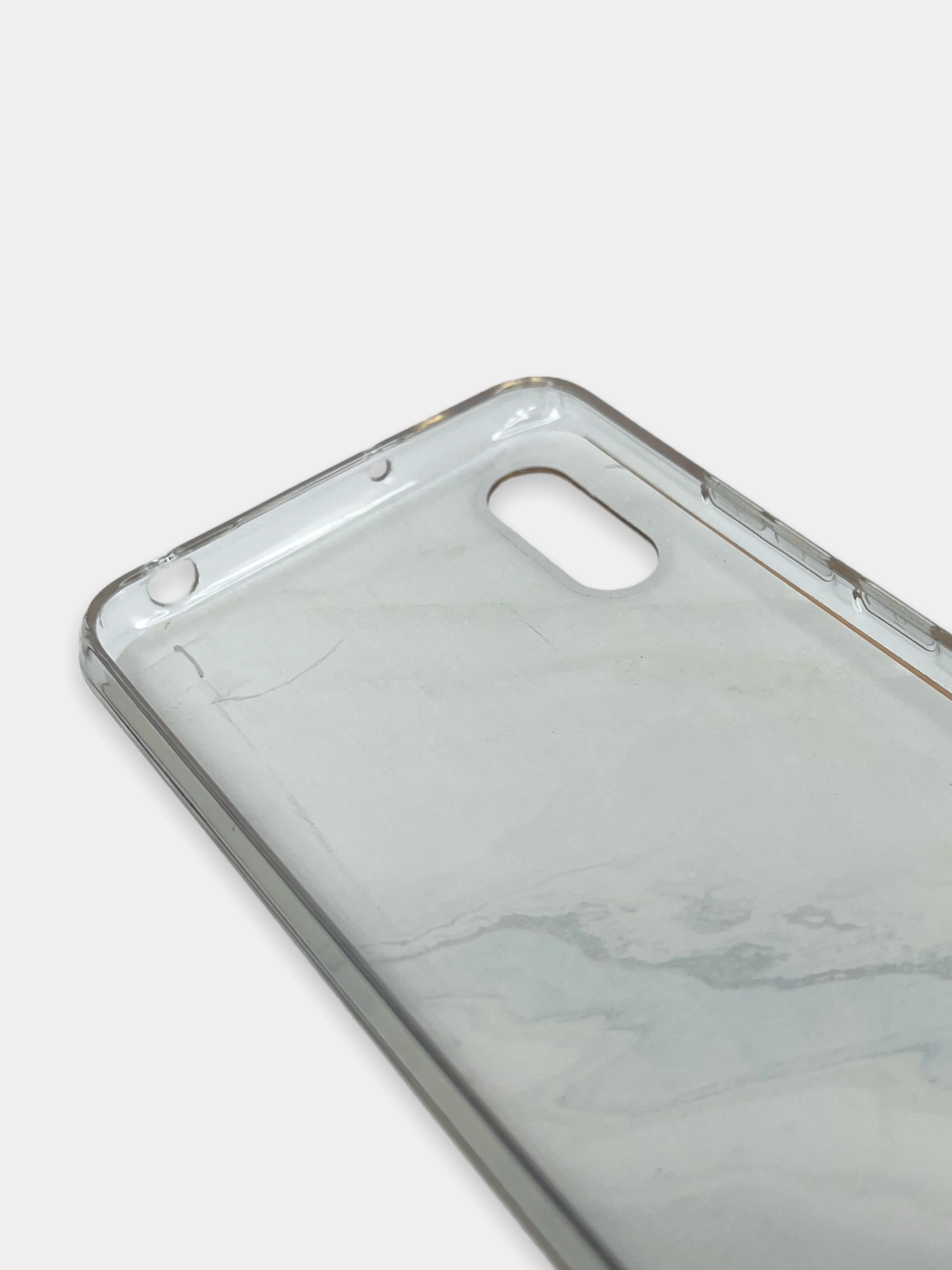Чехол Xiaomi Redmi 9A, Сяоми Редми 9А силиконовый с мраморным рисунком