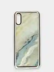 Бежевый меланж чехол Xiaomi Redmi 9A, Сяоми Редми 9А силиконовый с мраморным рисунком
