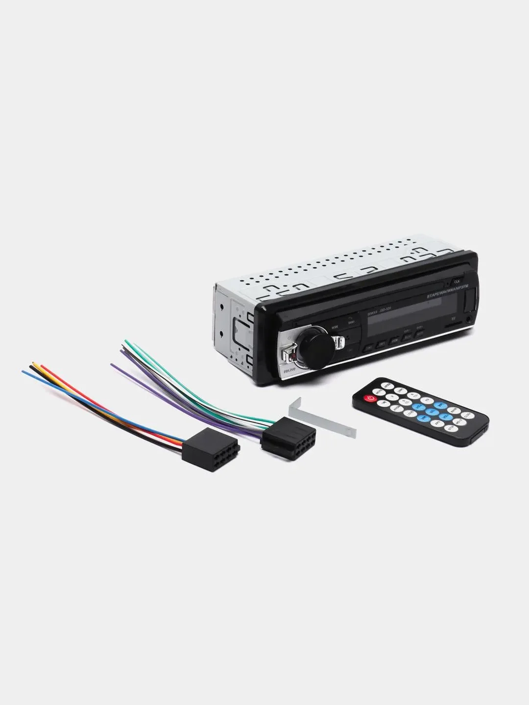 Магнитола 1 DIN с пультом ДУ, Bluetooth, USB, AUX